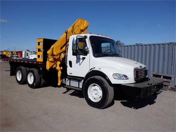 2007 FREIGHTLINER M2 106 FLATBED TRUCK FOR SALE #783861 | NY