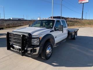 2012 FORD F550 FLATBED TRUCK #873930