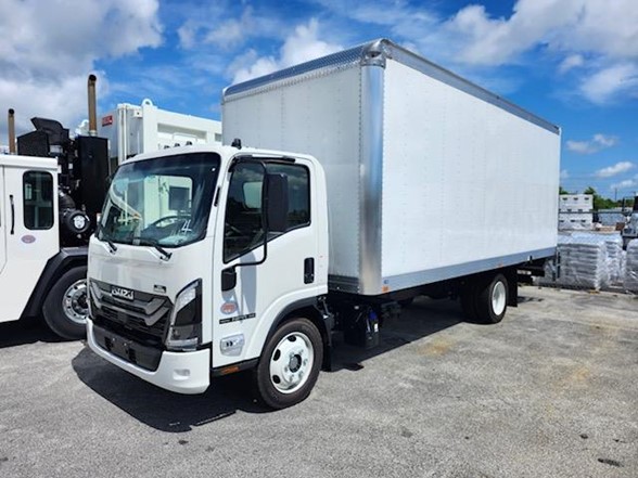 2025 ISUZU NPR Box Van Truck #