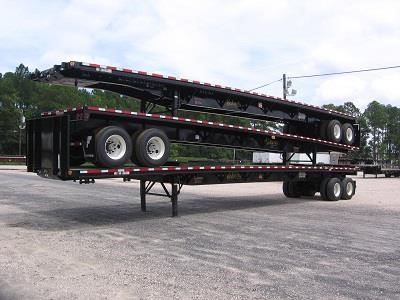 flatbed trailer velocity trailers steel flatbeds fontaine truck 11r22 winches sliding bulkhead suspension ride wheels air