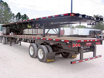 trailer flatbed trailers velocity flatbeds fontaine truck